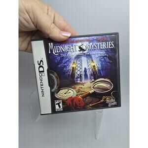 Midnight Mysteries The Edgar Allan Poe Conspiracy (Nintendo DS, 2010) Complete